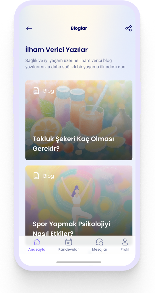 İlham verici ve bilgilendirici içeriklere günlük olarak ulaş.